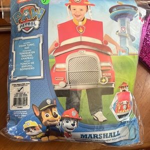 Boys Halloween costume paw patrol Marshall size 2 to 4